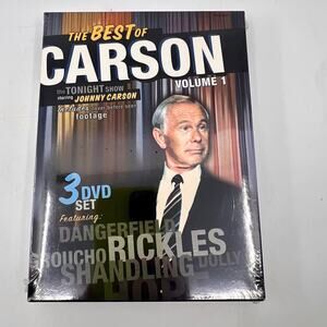 The Best of Johnny Carson the Tonight Show Vol 1~ 3 DVD Set~ NEW B3